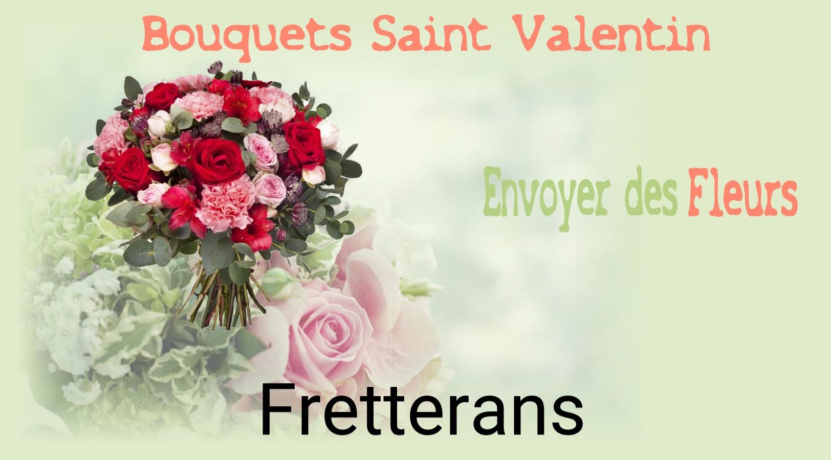 Roses de Saint-Valentin livrées à Fretterans